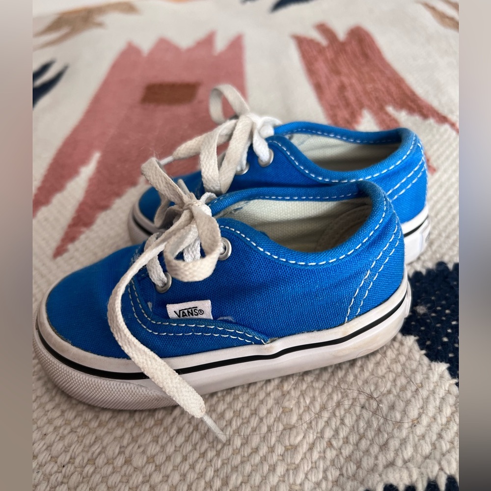 VANS Blue Toddler Shoes Size 5.0 Old School Blue
